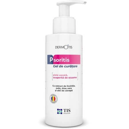 Psoritis gezichts- en lichaamsreinigingsgel, 300 ml, Tis Farmaceutic
