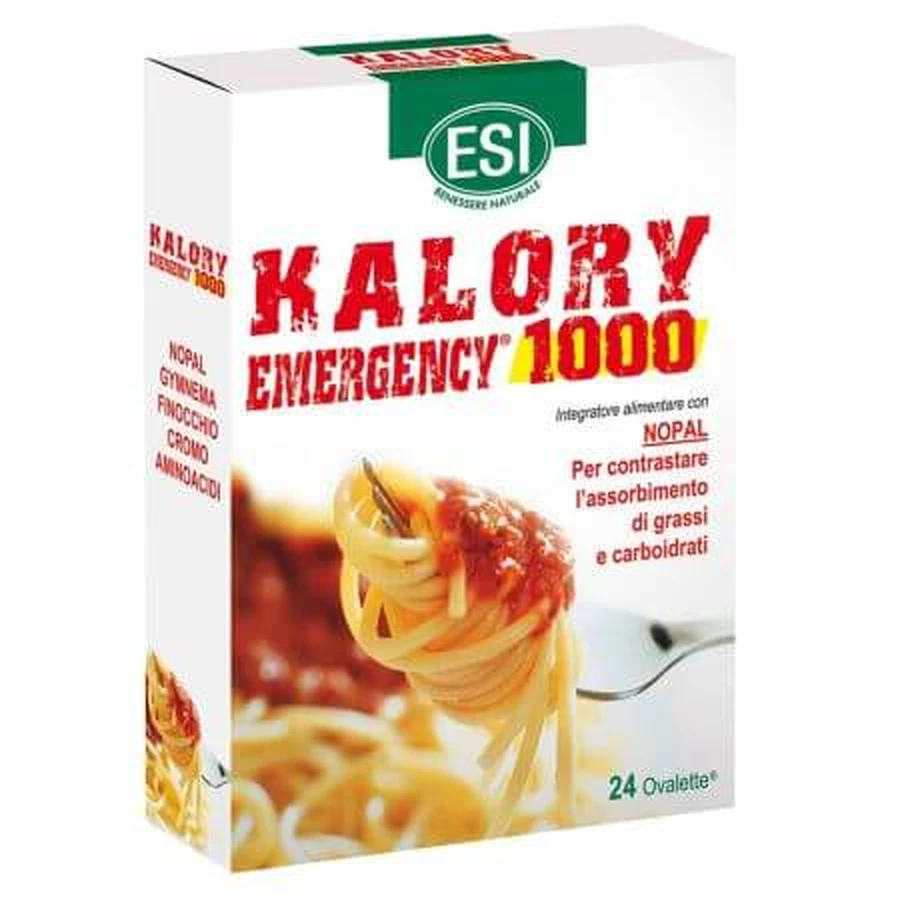 Kalory Emergency 1000, 24 tabletten, Esi Spa