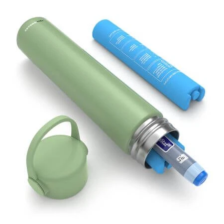 Appelgroene Kekhealth Holiday Draagbare Insuline Thermos Appelgroene Kekhealth Holiday, 1 stuk, Disoncare