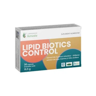 Lipid Biotics Control, 30 kapsułek, Remedia Laboratories