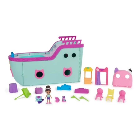 Gabby Kattenvriendje Scheepsspeeltje, 3 jaar+, Gabby's Poppenhuis