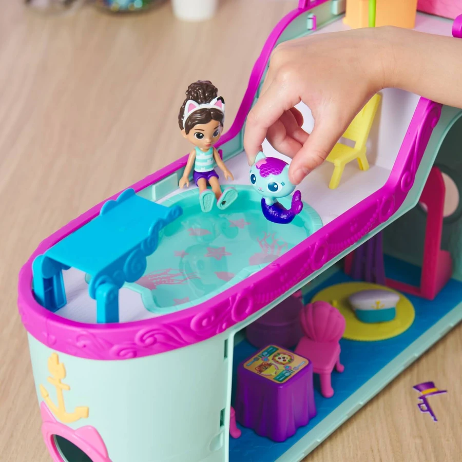 Gabby Kattenvriendje Scheepsspeeltje, 3 jaar+, Gabby's Poppenhuis