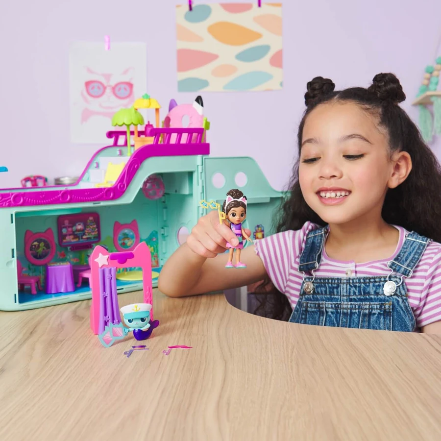 Gabby Kattenvriendje Scheepsspeeltje, 3 jaar+, Gabby's Poppenhuis