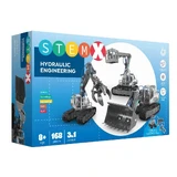 Stemx 3 in 1 hydraulische bulldozer bouwset, 8 jaar+, Stemx