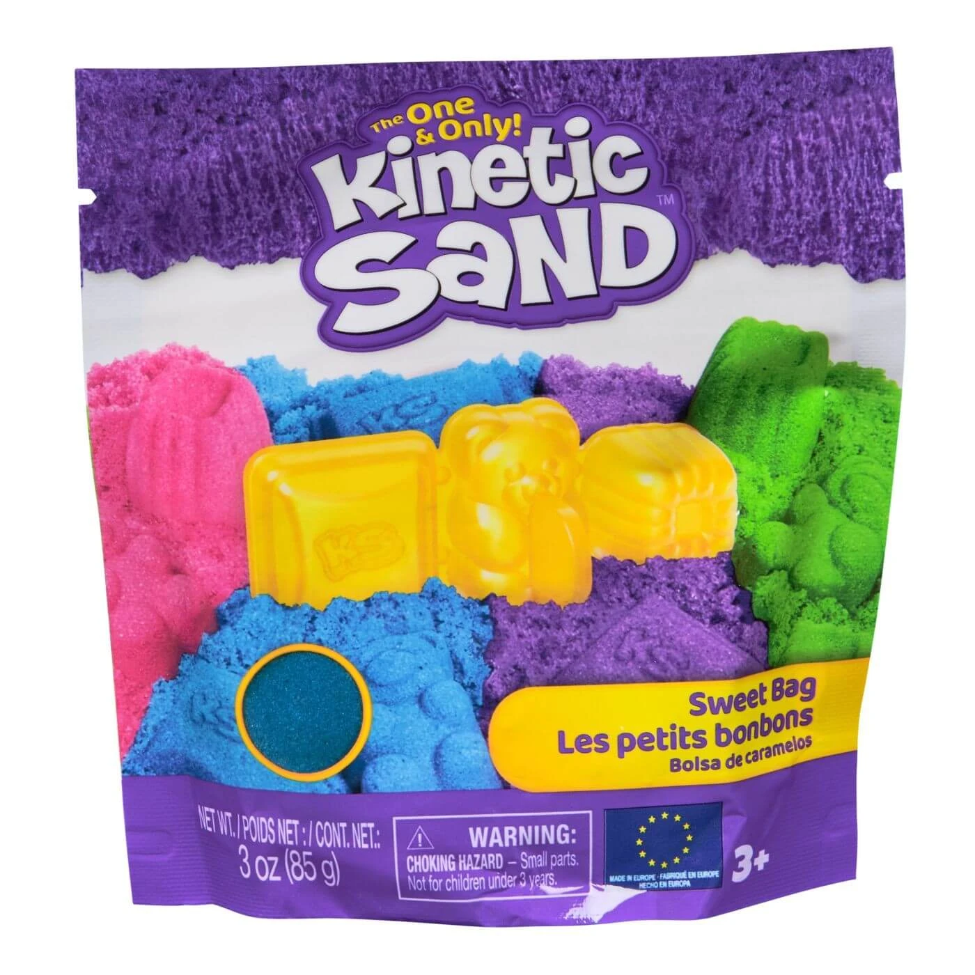 Kinetisch zand, + 3 jaar, Zoete zak, 85 g, Kinetisch zand