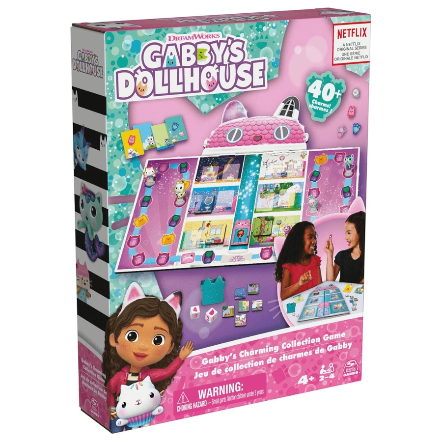Board game Gabby`s Charming Collection Game, 4 years+, Gabby`s Dollhouse