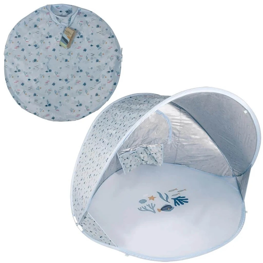 Tente de plage pop-up Ocean Dreams, bleu, Little Dutch