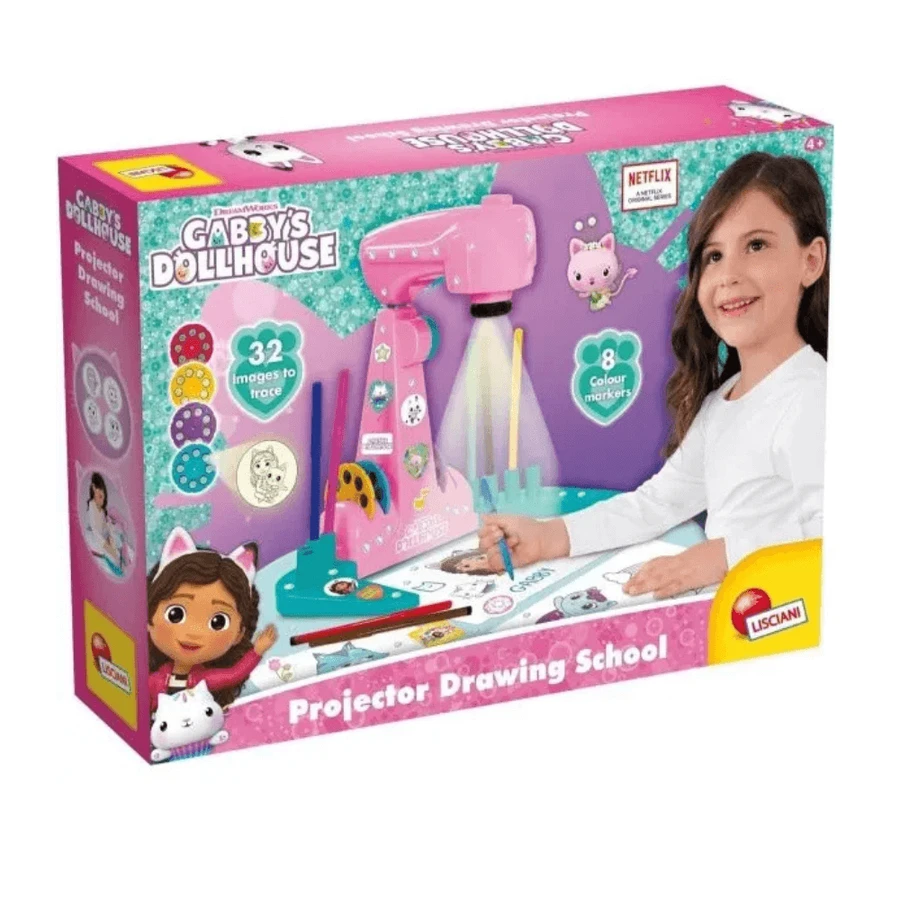 Drawing projector, 4 years+, Gabby's Dollhouse, Lisciani