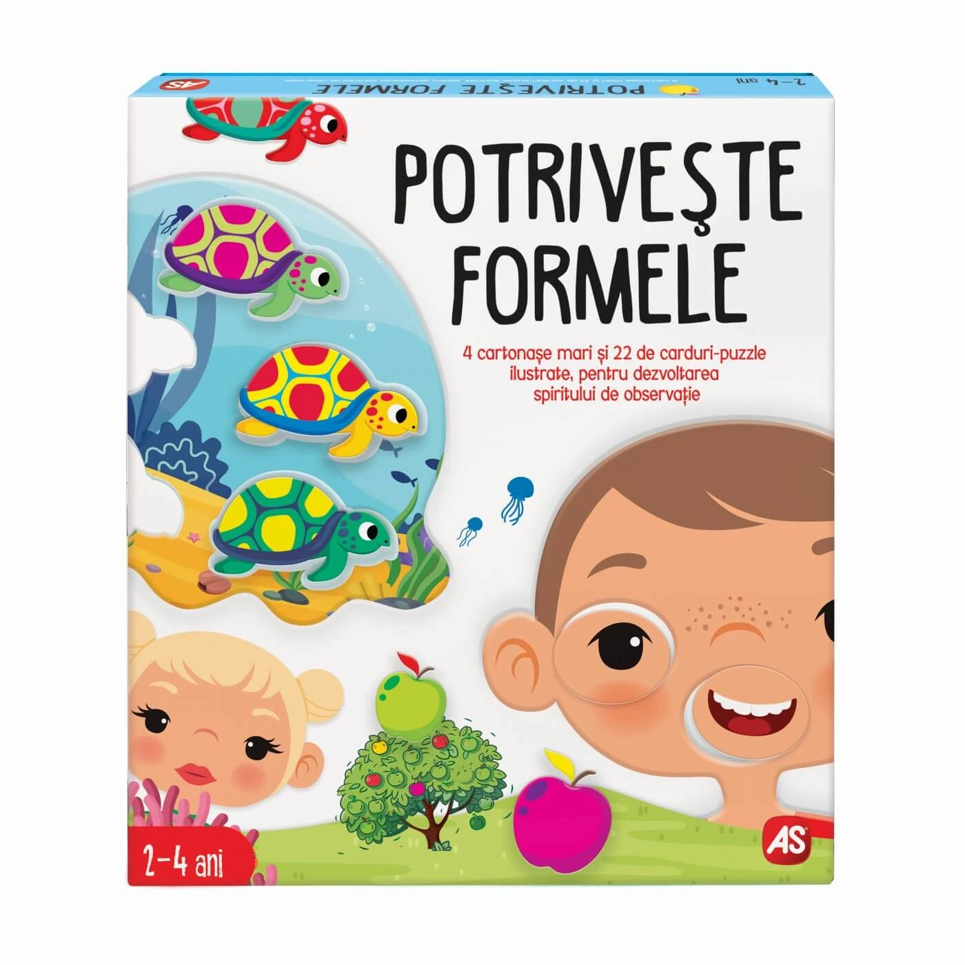 Educatief spel Match de Vormen, 2-4 jaar, AS