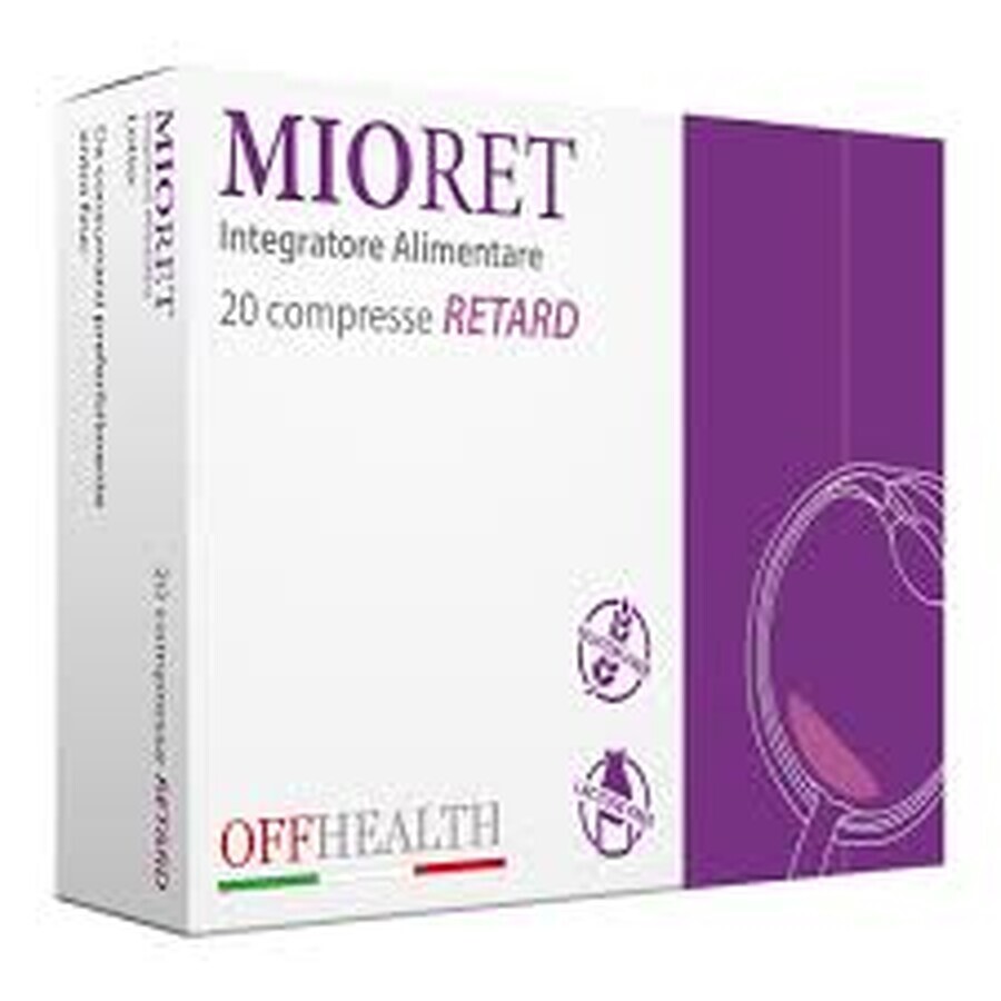 Mioret Retard, 20 tablets, Offhealth