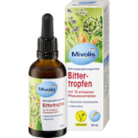 Mivolis Food supplement with 15 plant extracts, 50 ml