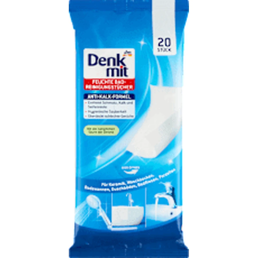 Denkmit Wet Bath Cleaning Wipes, 20 pcs