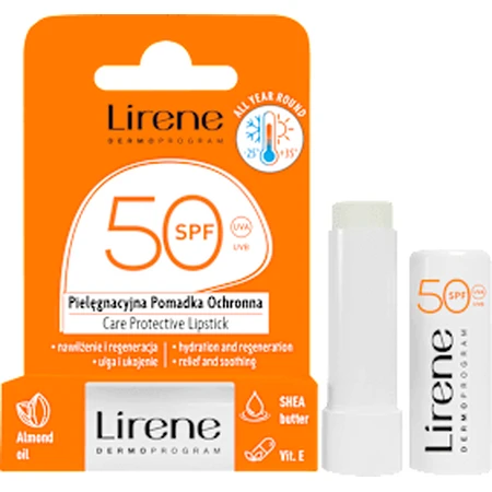 Lirene Bálsamo Labial SPF50, 1 unid.