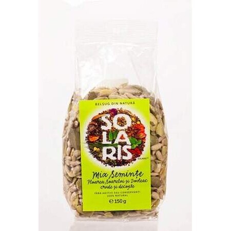 Sunflower and pumpkin seed mix, 150 g, Solaris