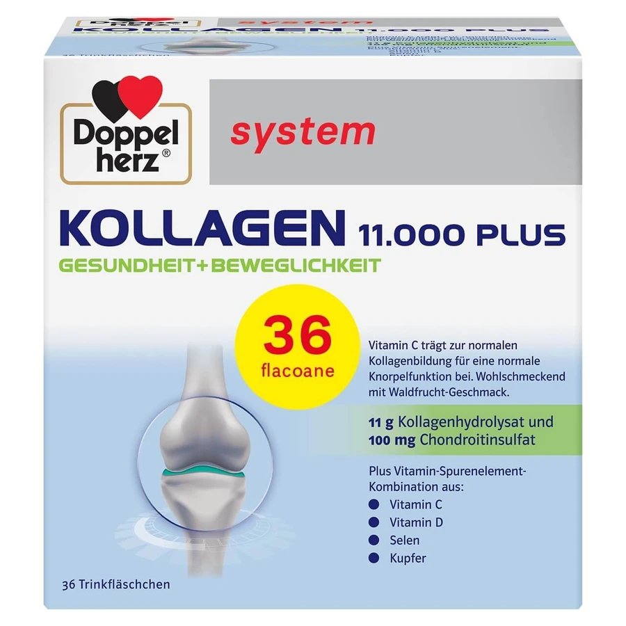 Kollageen 11.000 Plus, 36 drinkampullen, Doppelherz