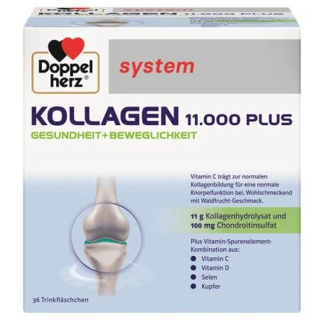 Kollageen 11.000 Plus, 36 drinkampullen, Doppelherz