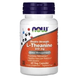 L-Theanine Forte met Inositol, 200 mg, 60 plantaardige capsules, Now Foods