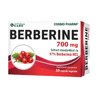 Berberine, 700 mg, 30 capsules, Cosmopharm