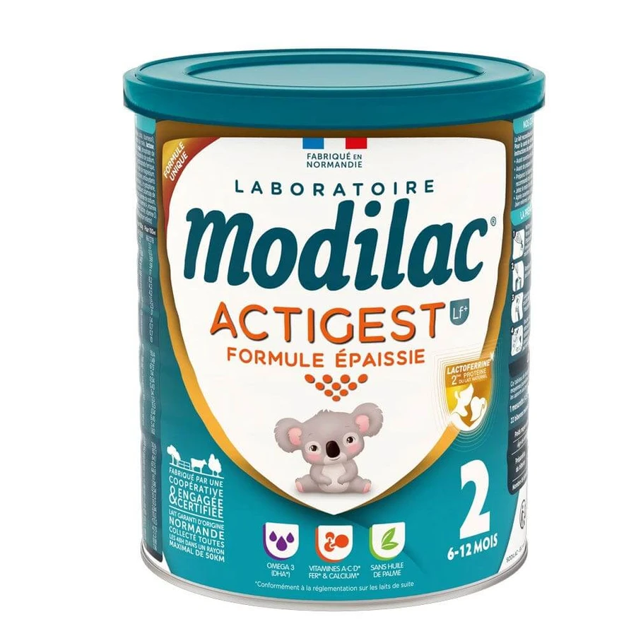 Modilac Actigest zagęszczone mleko w proszku Formuła 2 od 6 do 12 miesiąca 800 g: ceny i cechy