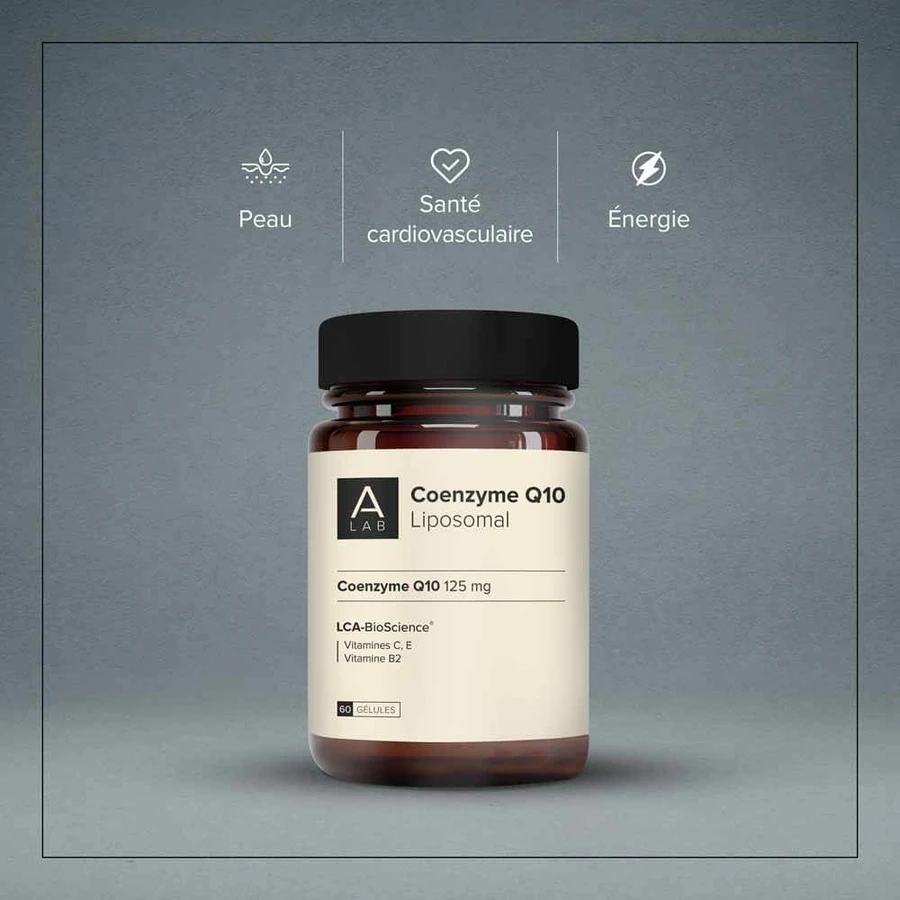 A-LAB Coenzima Q10 Liposomal Antienvejecimiento Antioxidante 60 cápsulas