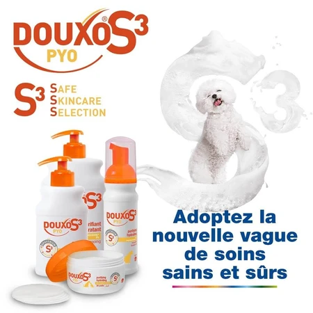 Ceva Douxo S3 Pyo Chlorheksydyna 3% Chlorheksydyna 3% Zapach kokosowo-waniliowy 150 ml: ceny i cechy