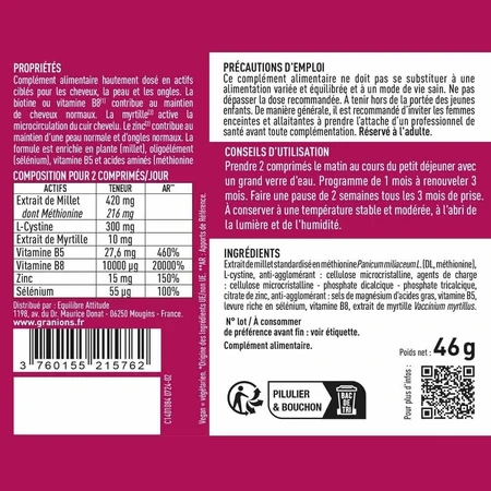 Granions Biotin 10 000 μg 60 tablets