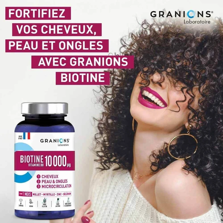 Granions Biotin 10 000 μg 60 tablets