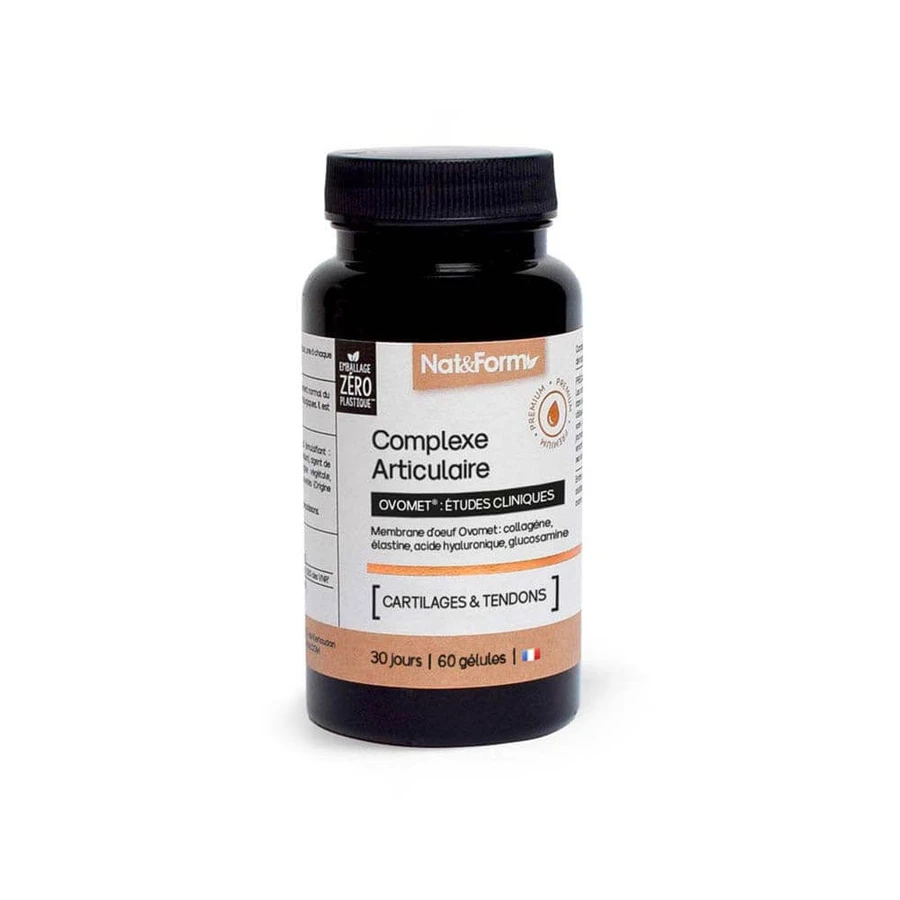 Nat&Form Nutraceuticals Premium Complexe Articulaire 60 Gélules