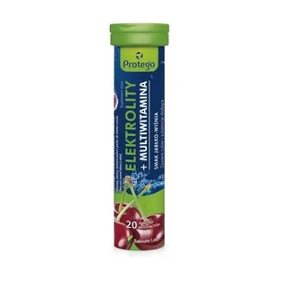 Protego Elektrolity + Multivitamine appel-kers smaak, 20 bruistabletten