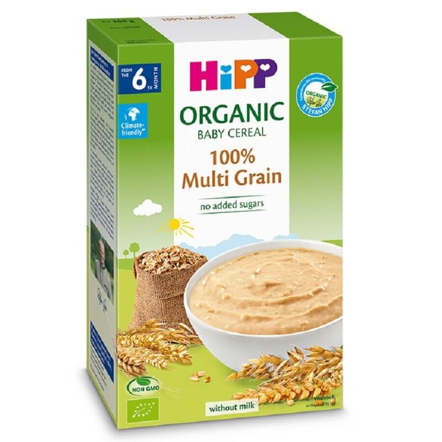 Multicéréales 100% farine complète, 200 g, Hipp