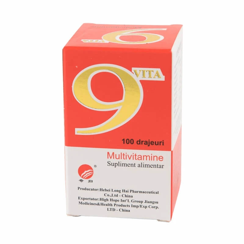 9 Vita multivitamine, 100 sachets, Yongkang International China