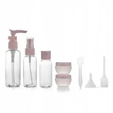 Ecarla Kosmetik-Reisebehälter-Set, 8 Stück