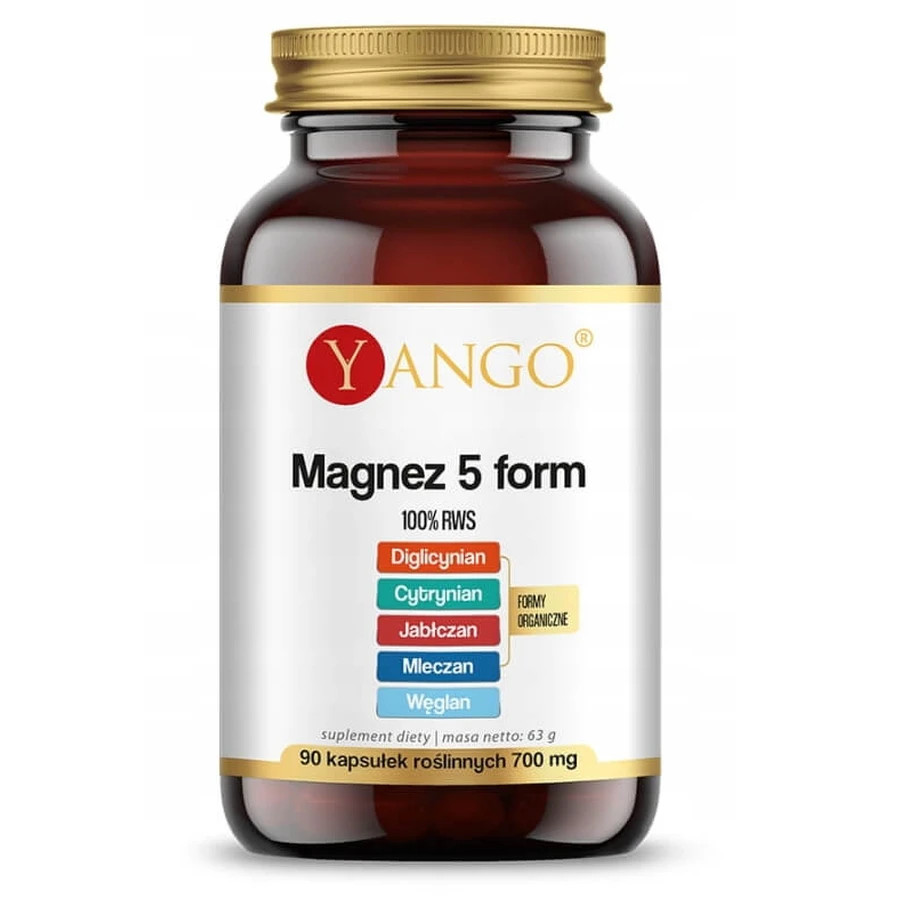Yango Magnesium 5 Vorm, 90 capsules