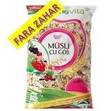 Musli with goji Bio without sugar, 400 g, Sanovita