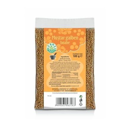 Gele mosterdbessen, 100 gr, Herbal Sana