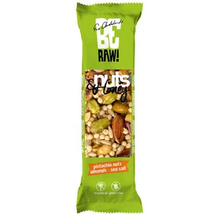 BeRAW! Nüsse amp; Honig Riegel Pistazie 30 g