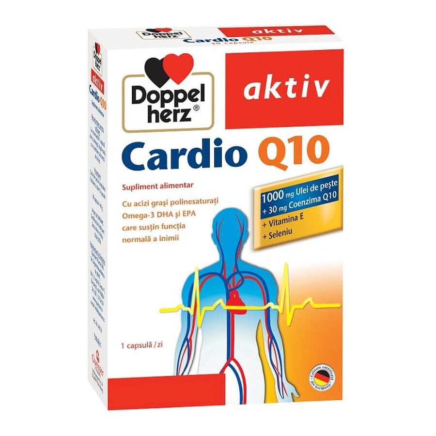 Cardio Q10, 30 gélules, Doppelherz