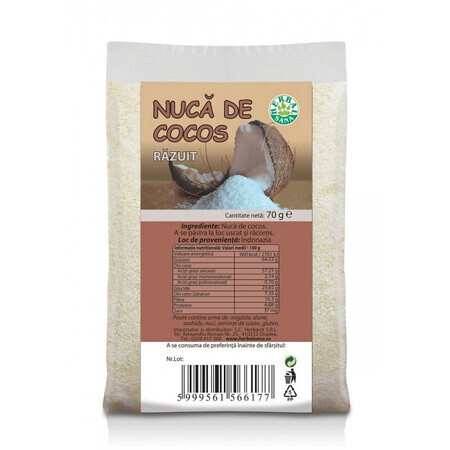 Nuca de cocos razuita, 70 g, Herbal Sana