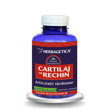 Cartilaj de Rechin, 120 capsule, Herbagetica