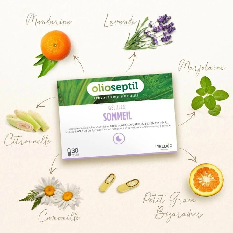 Olioseptil Sommeil, 30 capsule, Laboratoires Ineldea