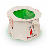 Foldable disposable potty, 1-6 years, Kreis