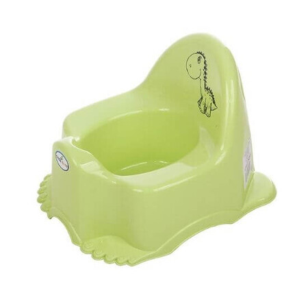 Dinozaur musical potty, green, Tega Baby