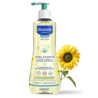 Mustela Stelatopia Bad- en Doucheolie 500ml