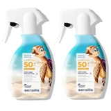 Sensilis DUPLO Gevoelige Huid Pediatrie 50+ Spray 2x200ml