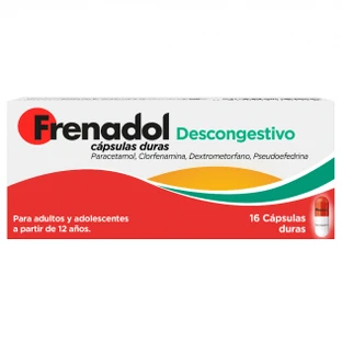 FRENADOL DÉCONGESTIONNANT 16 GÉLULES