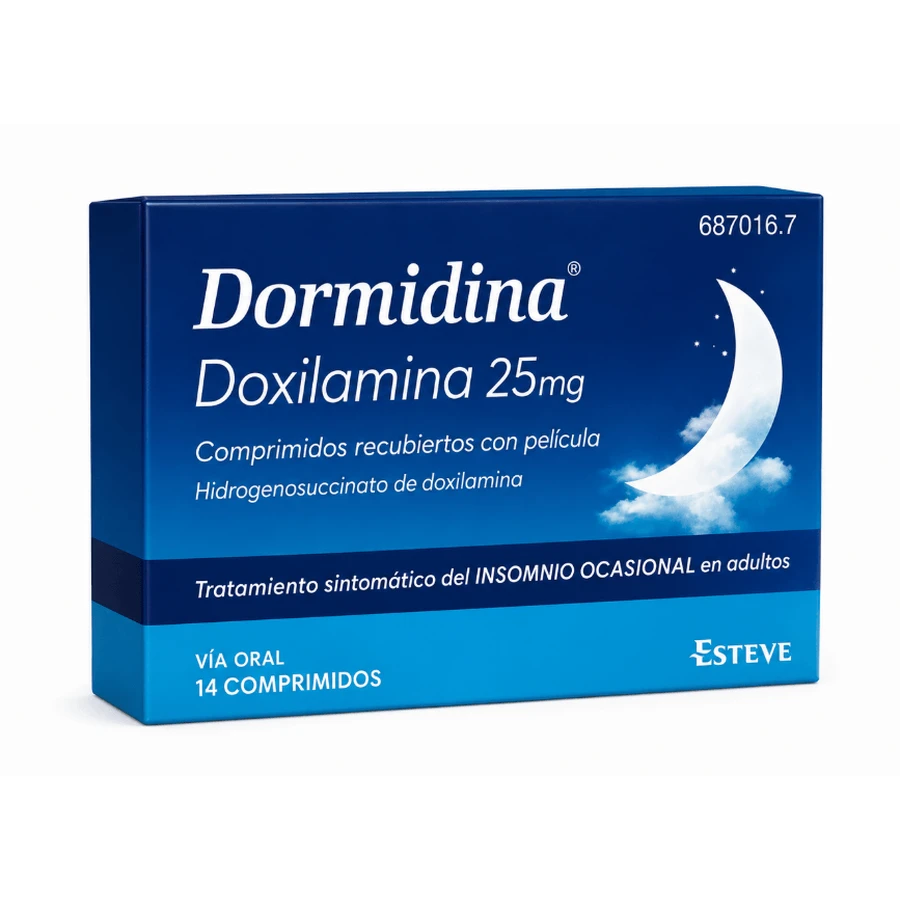 DORMIDIN 25 MG 14 TABLETTEN