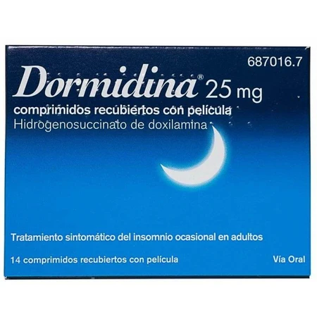DORMIDIN 25 MG 14 TABLETTEN
