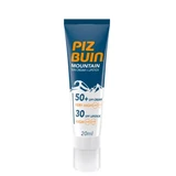 Piz Buin Mountain Sunscreen SPF50+ + Lipstick SPF30 Sun Pack 20ml + 2,3ml