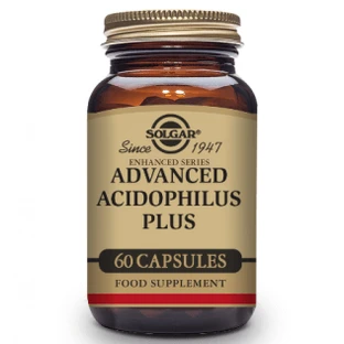 Solgar Advanced Acidophilus Plus, 60 Kapseln