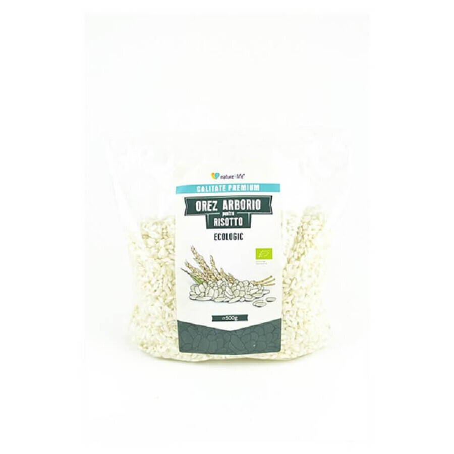 Biologische Arborio Rijst voor Risotto, 500 gr, Nature4Life